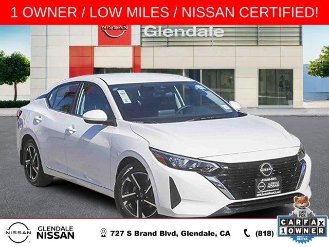 Certified 2024 Nissan Sentra SV w/ All-Weather Package