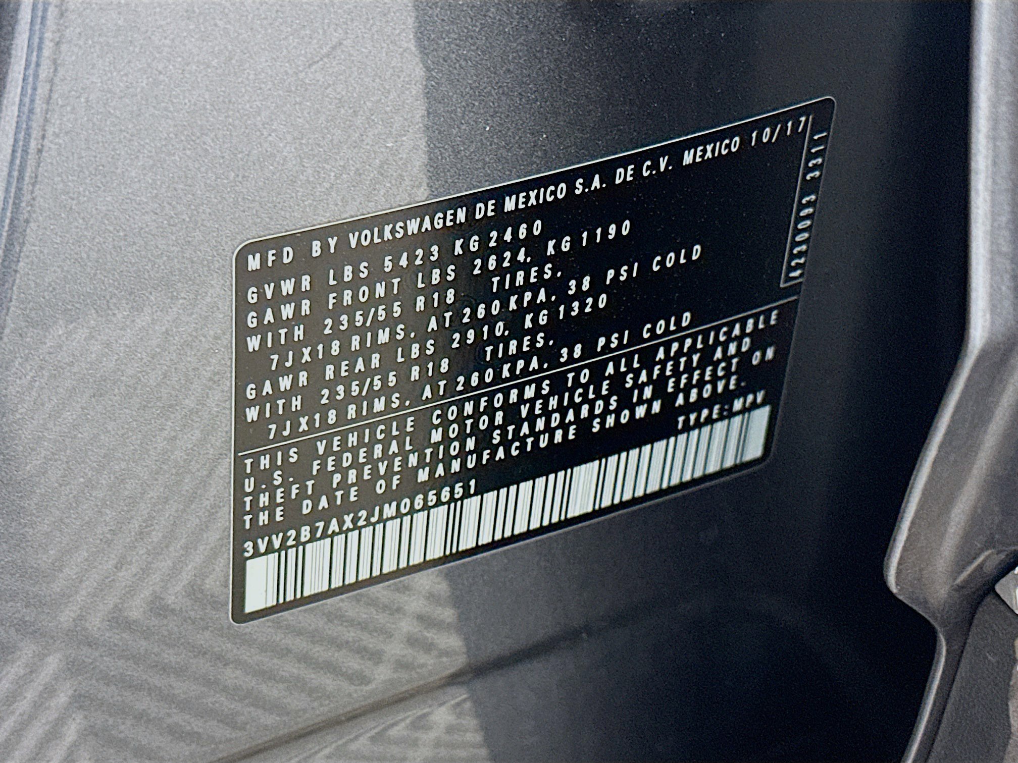 2018 Volkswagen Tiguan SEL