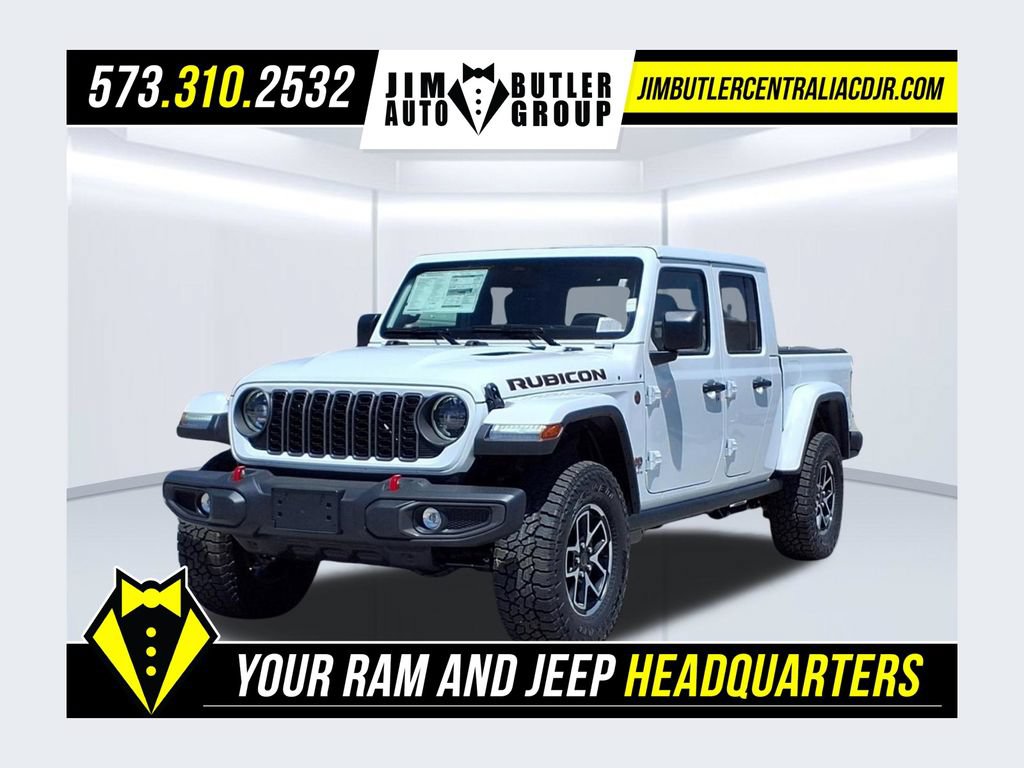 New 2026 Jeep Gladiator Rubicon w/ Steel Power Dome Hood Package