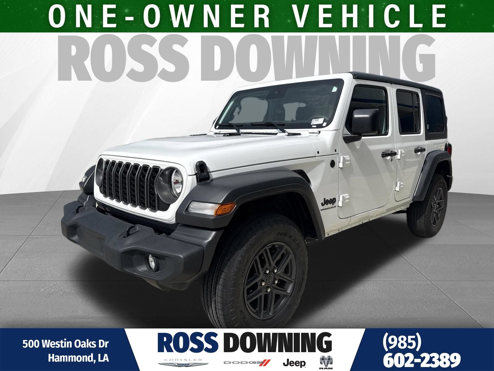Used 2025 Jeep Wrangler Unlimited Sport