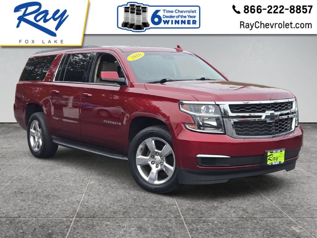 Certified 2016 Chevrolet Suburban LT w/ Max Trailering Package