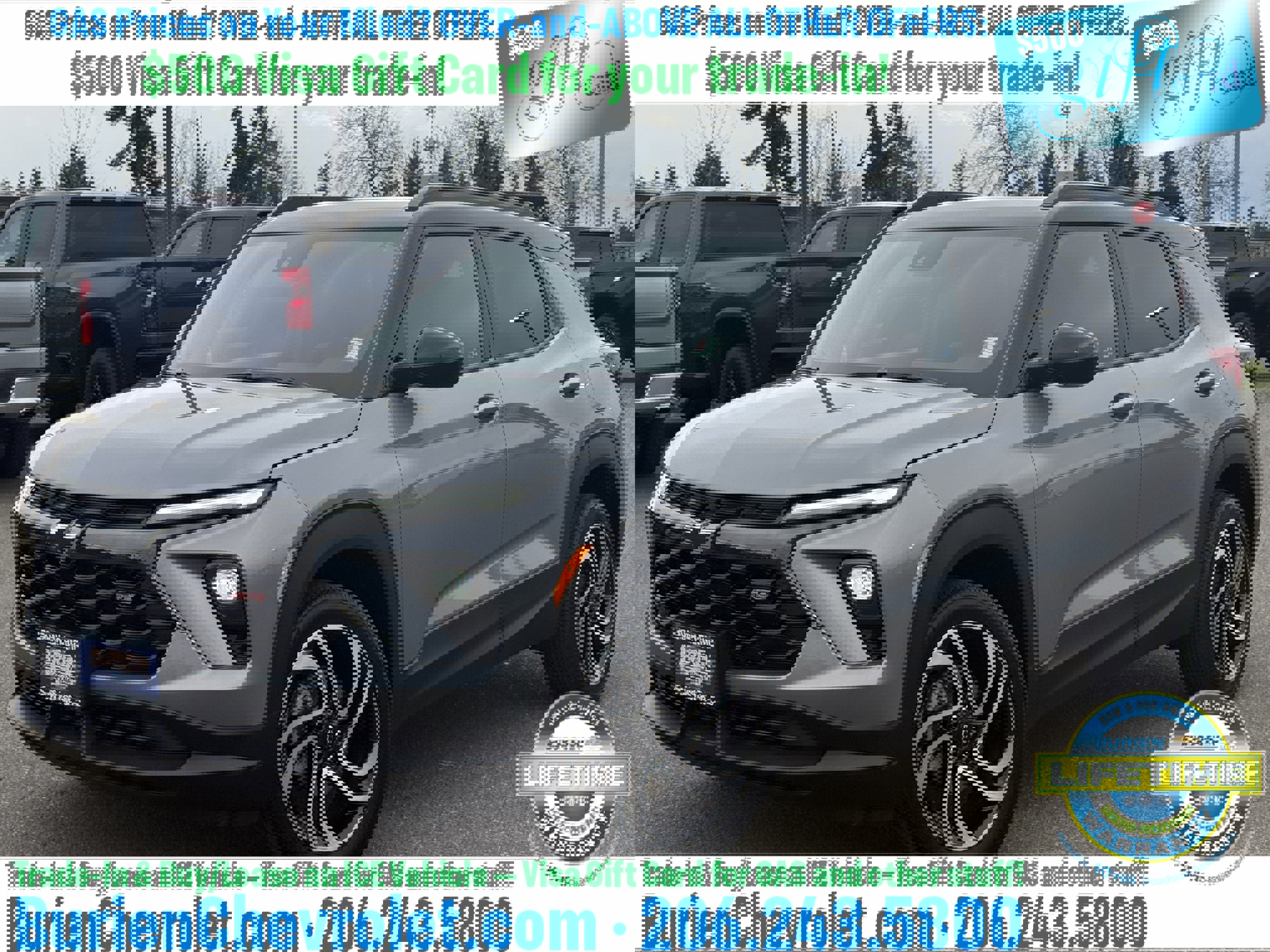 Used 2024 Chevrolet TrailBlazer RS w/ Driver Confidence Package