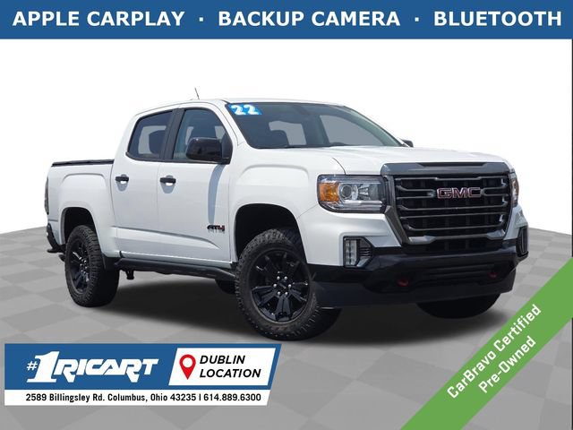 Certified 2022 GMC Canyon AT4