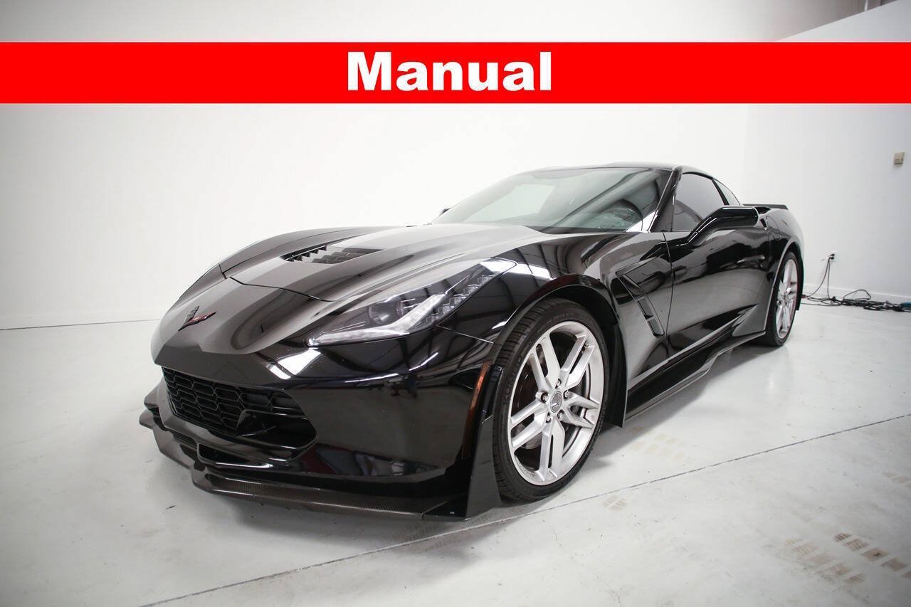 Used 2018 Chevrolet Corvette Stingray Coupe w/ Carbon Flash Badge Package