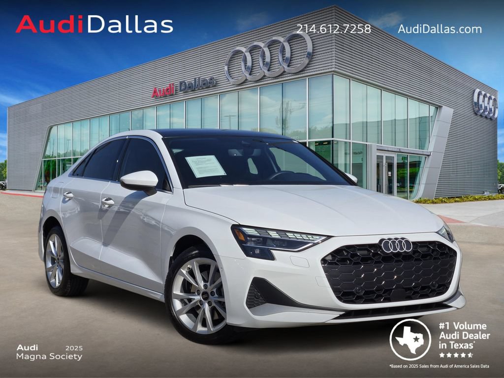 Certified 2025 Audi A3 2.0T Premium w/ Convenience Package