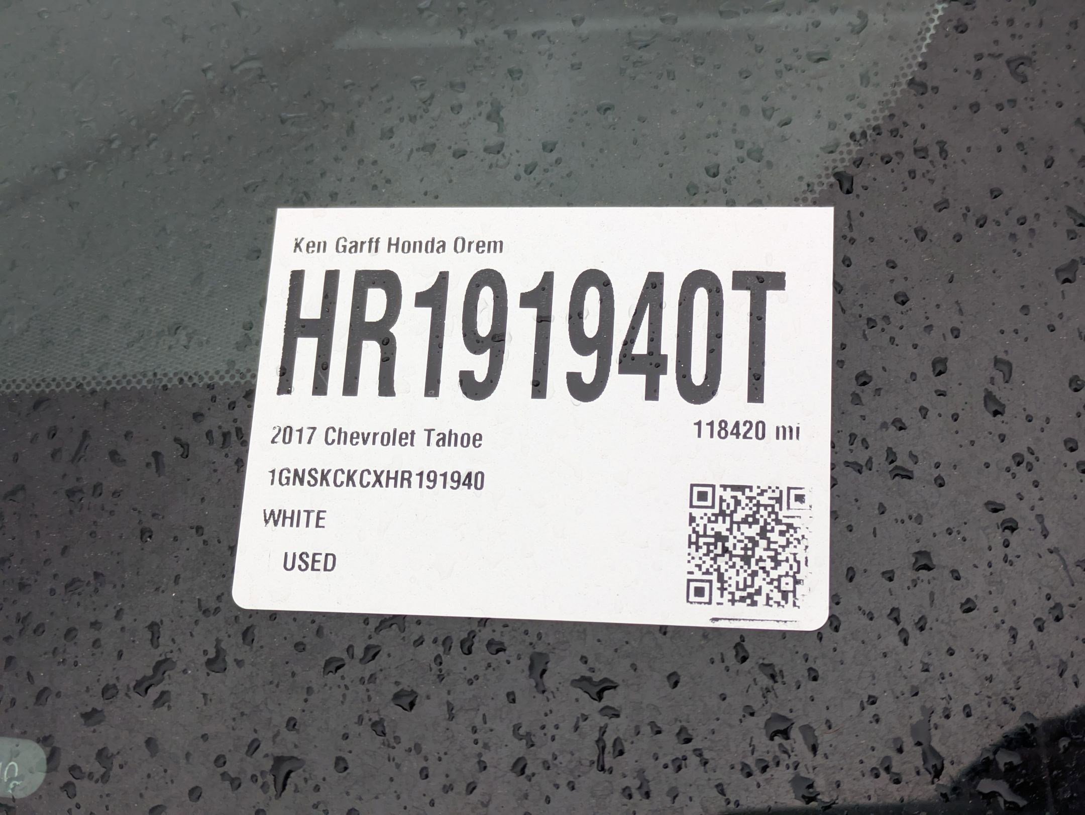 2017 Chevrolet Tahoe Premier