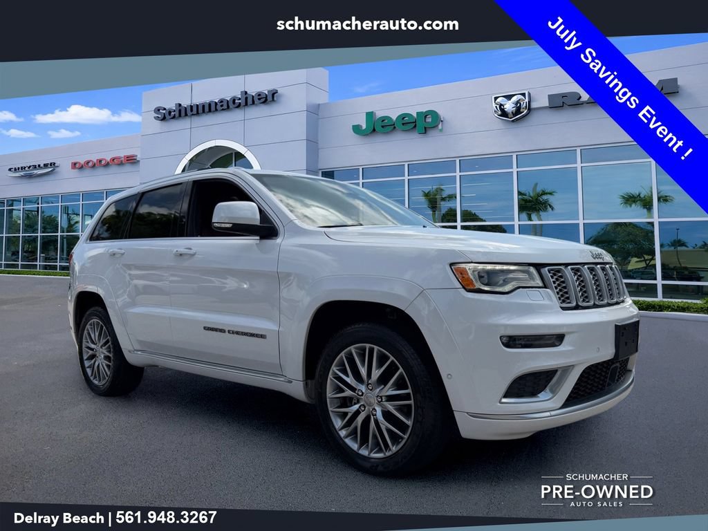 Used 2017 Jeep Grand Cherokee Summit w/ Platinum Series Group
