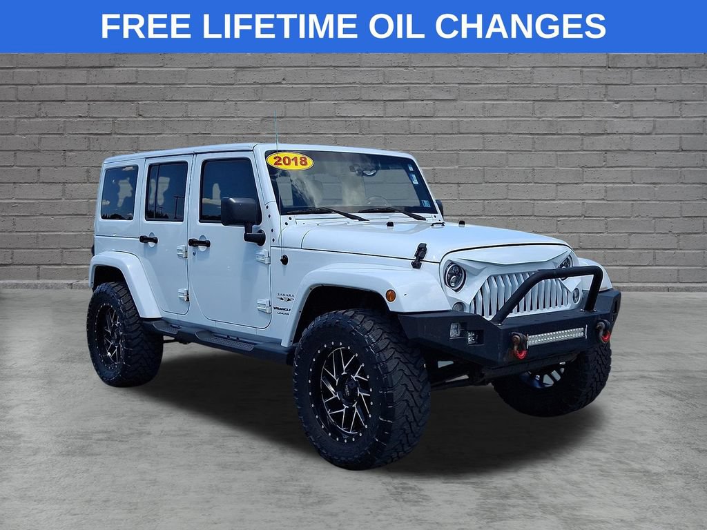 Used 2018 Jeep Wrangler Unlimited Sahara w/ Connectivity Group