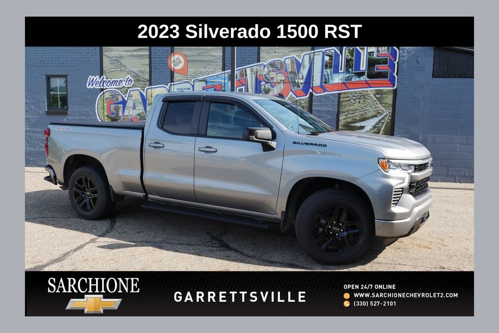 Used 2023 Chevrolet Silverado 1500 RST w/ LPO, Dark Essentials Package