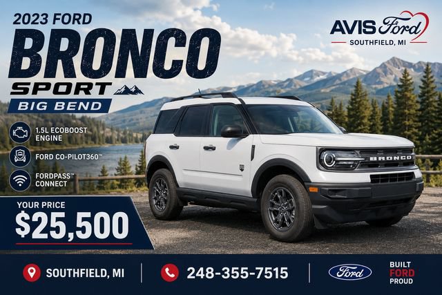 Used 2023 Ford Bronco Sport Big Bend