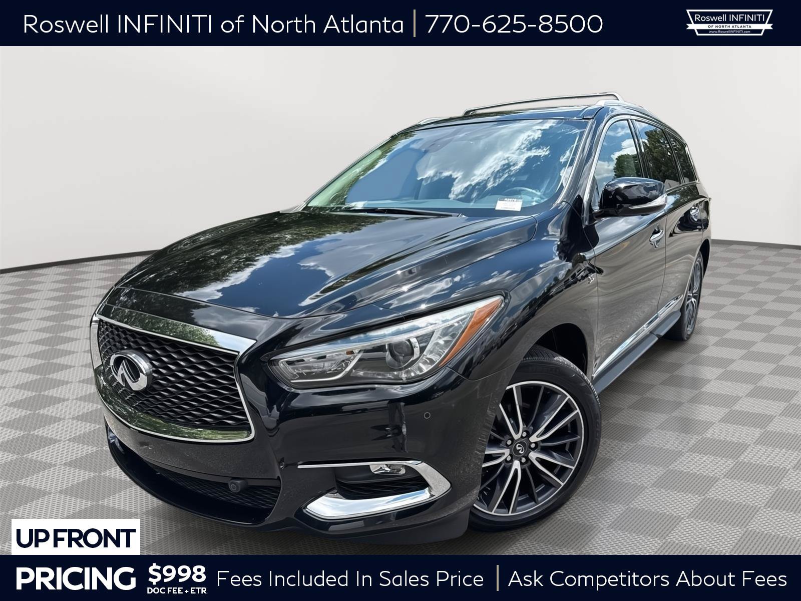 Used 2017 INFINITI QX60 FWD w/ Deluxe Technology Package