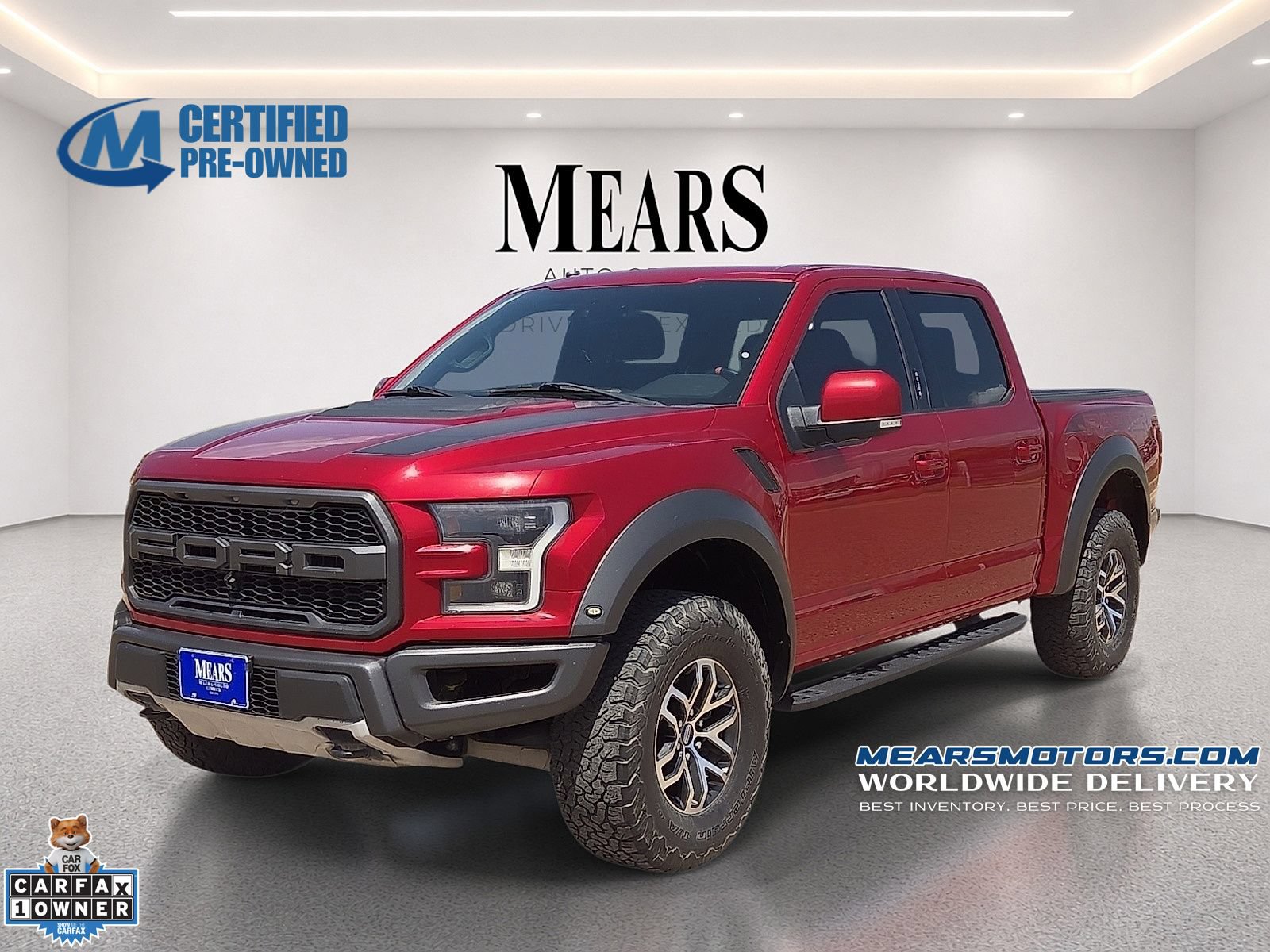 Used 2018 Ford F150 Raptor w/ Equipment Group 802A Luxury