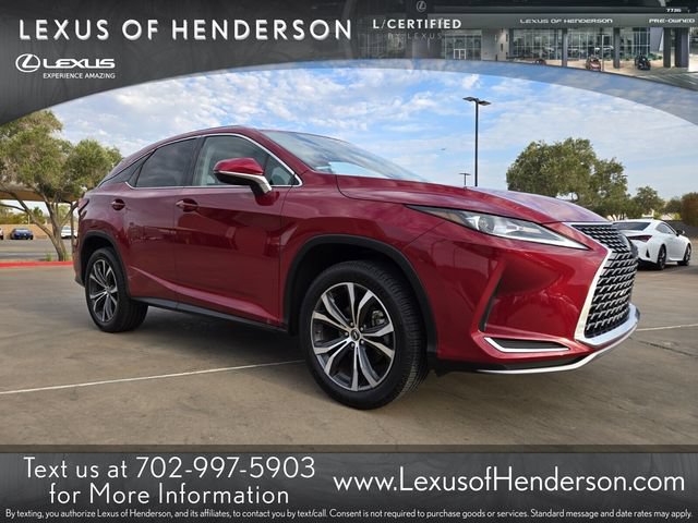 Certified 2020 Lexus RX 350 FWD w/ Premium Package