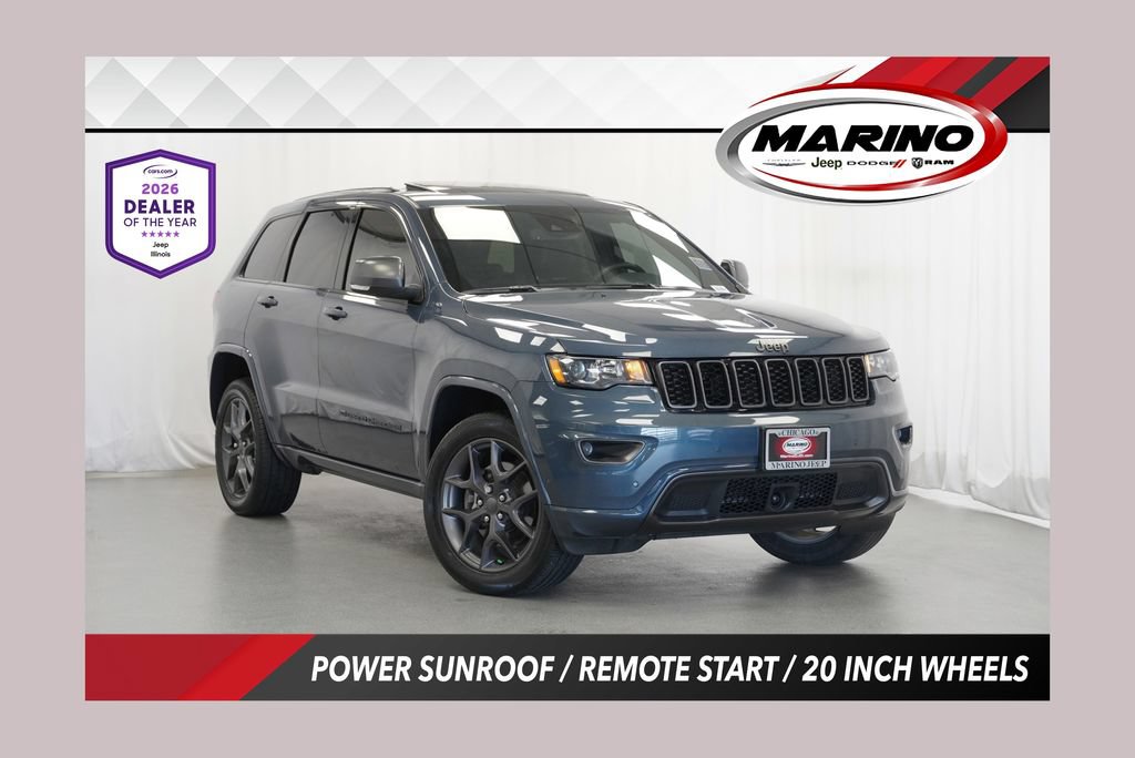 Certified 2021 Jeep Grand Cherokee Limited w/ Quick Order Package 28K 80th
