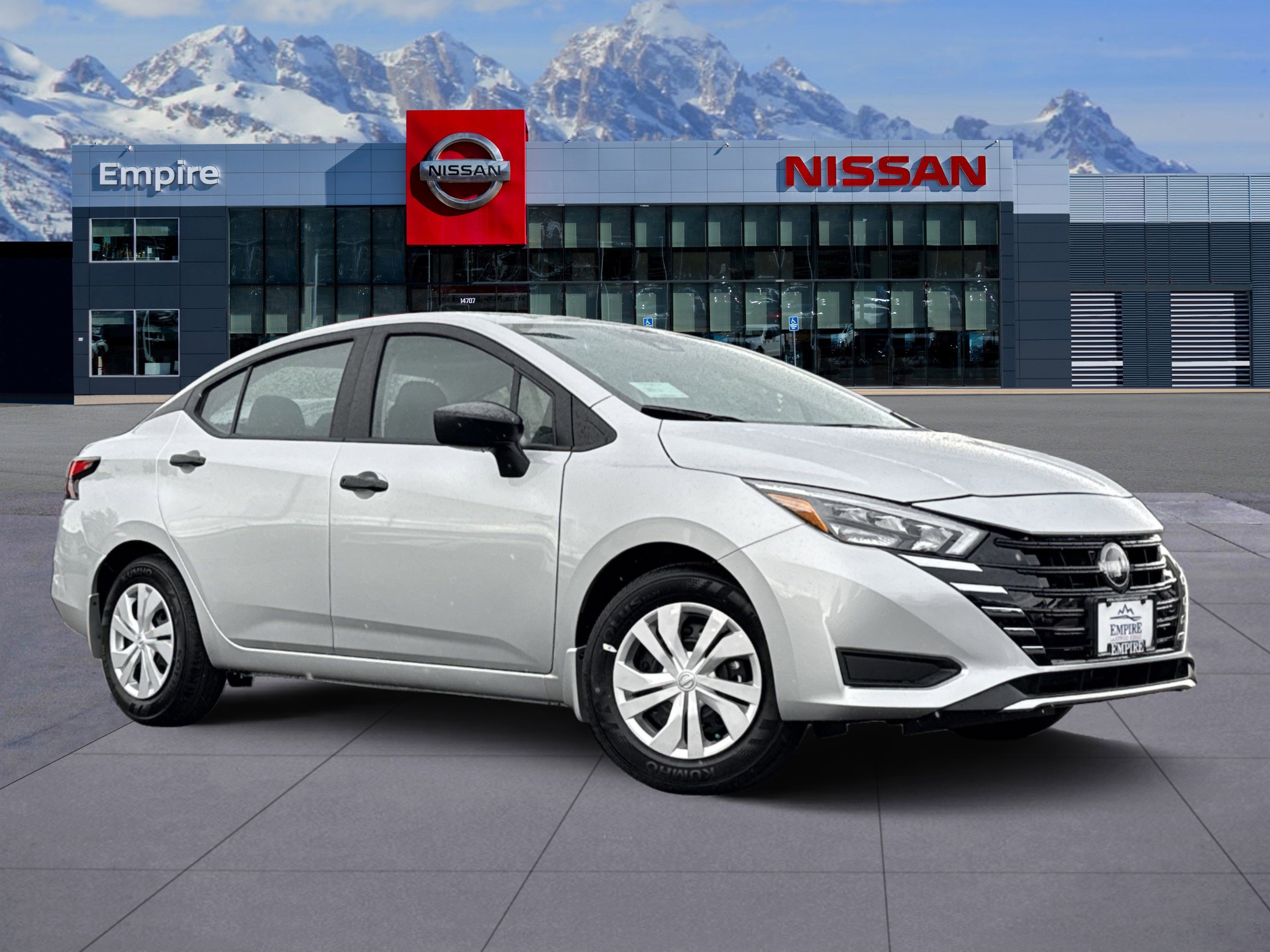 New 2025 Nissan Versa S w/ Trunk Package
