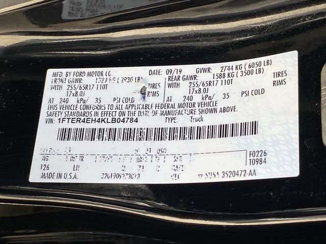 2019 Ford Ranger XLT