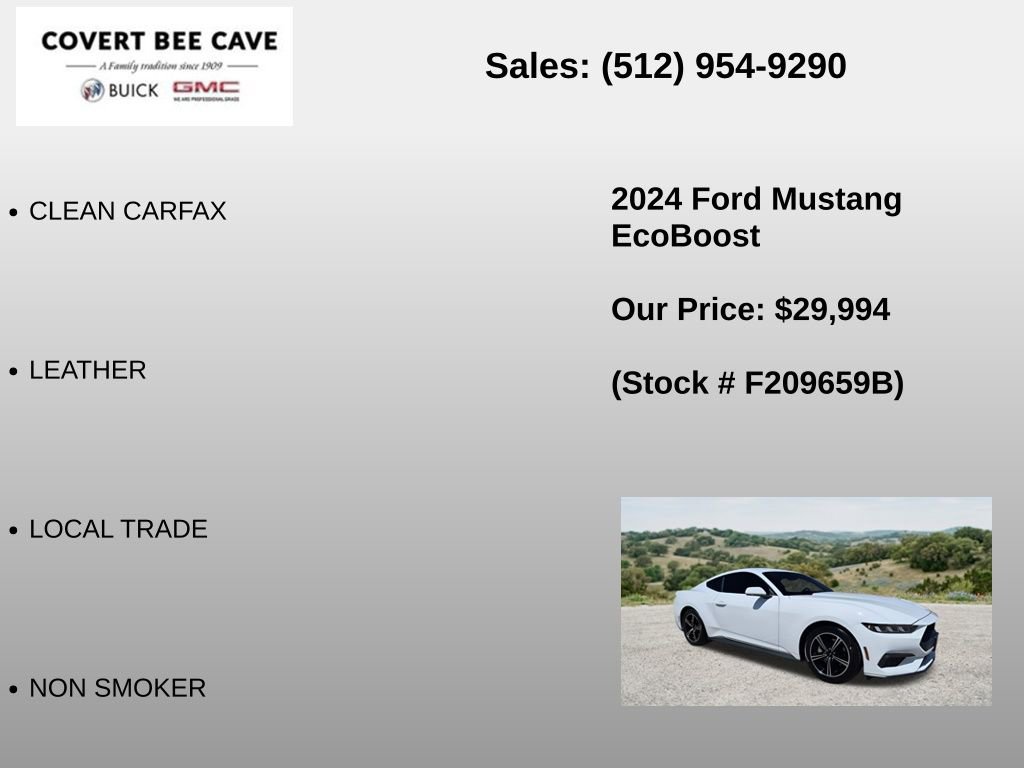 2024 Ford Mustang Coupe