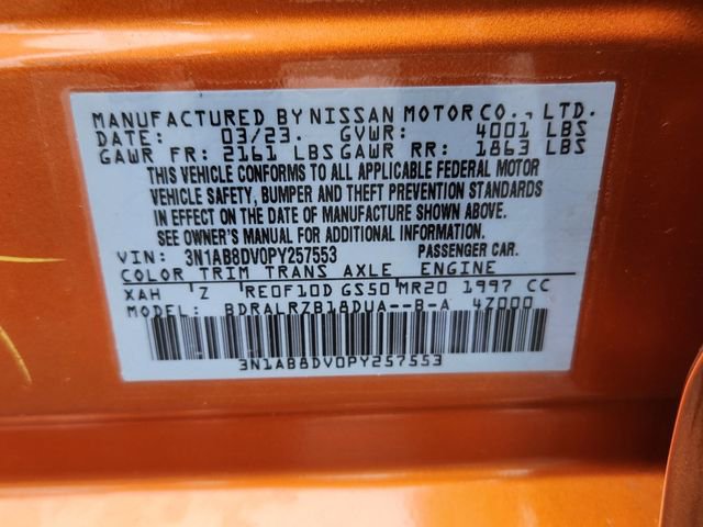 2023 Nissan Sentra SR