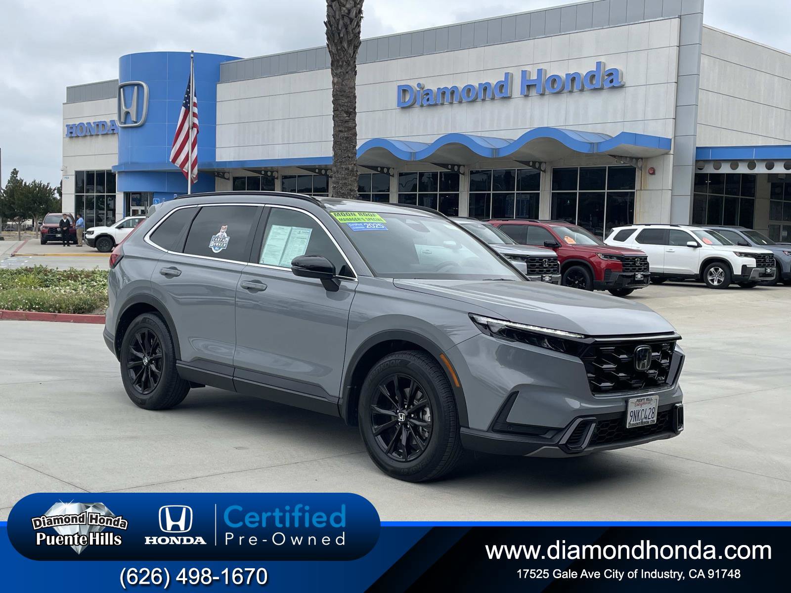 Certified 2025 Honda CR-V Sport-L