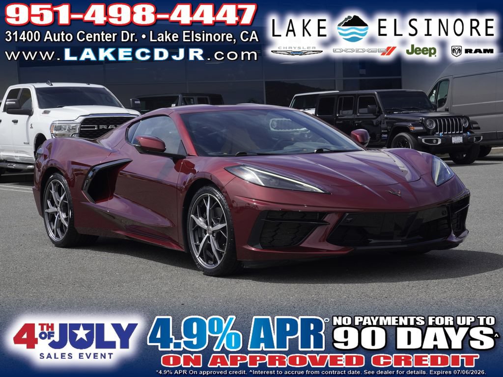 Used 2020 Chevrolet Corvette C8 for Sale in Cathedral City, CA