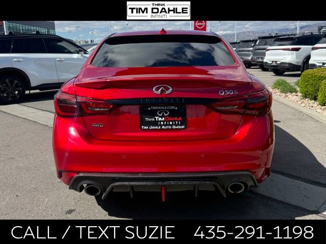 2023 INFINITI Q50 Red Sport 400