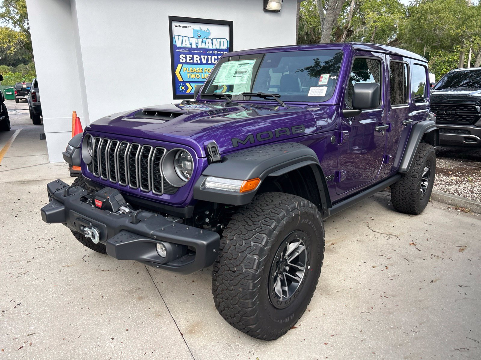 New 2026 Jeep Wrangler Unlimited Rubicon 392 w/ Quick Order Package 27X Moab