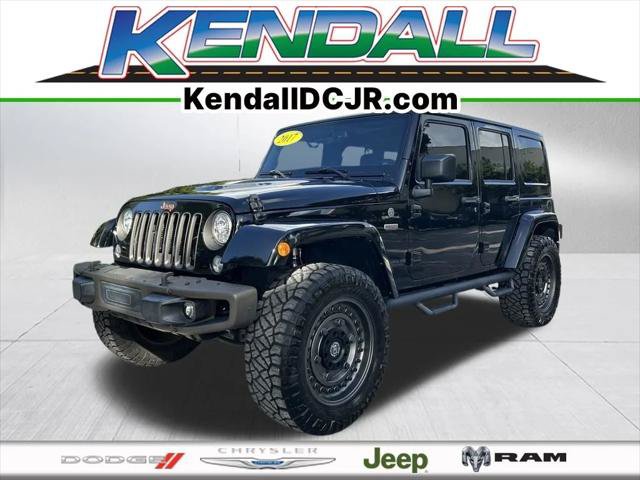 Certified 2017 Jeep Wrangler Unlimited Sahara