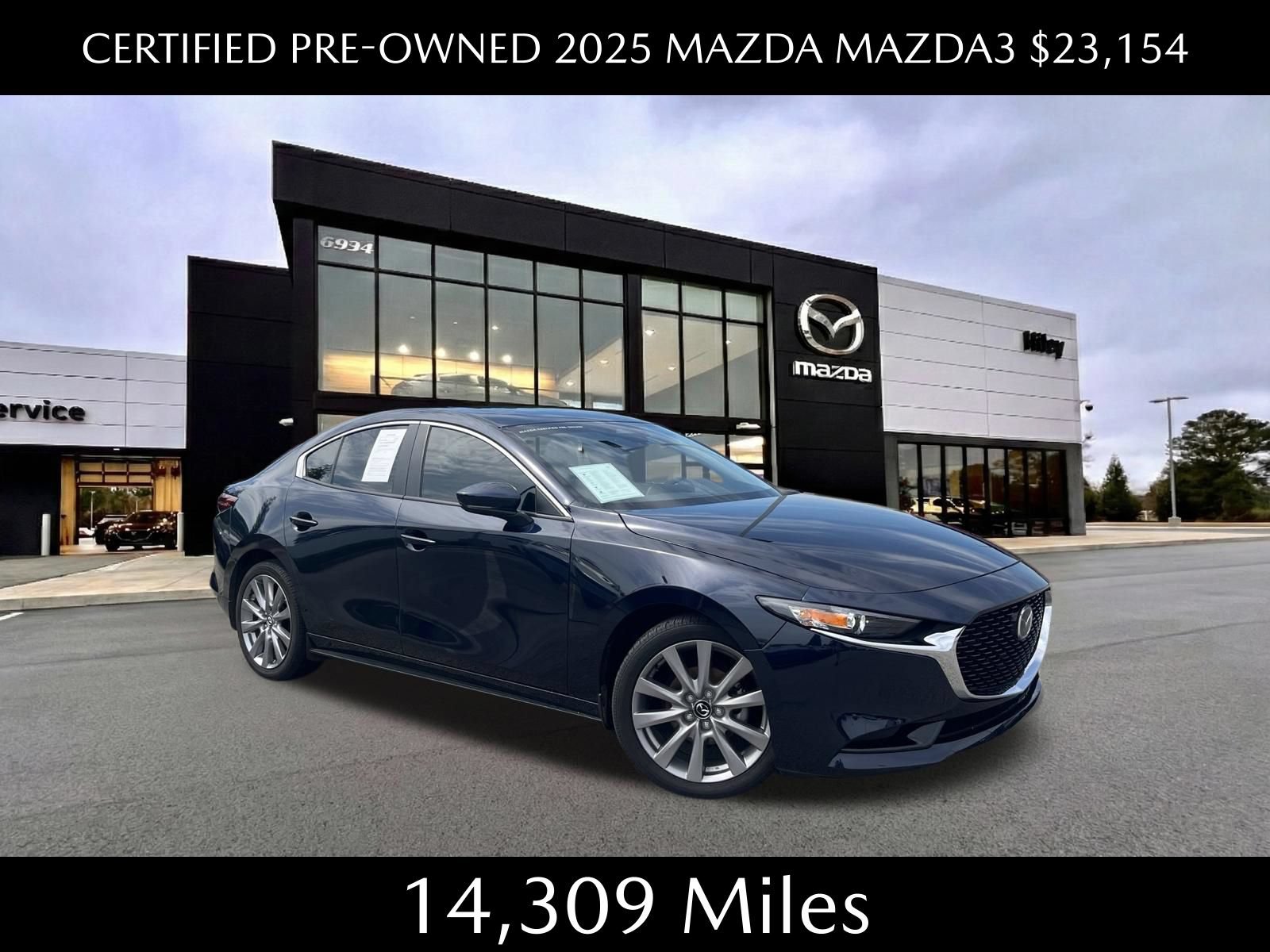 Certified 2025 MAZDA MAZDA3 s