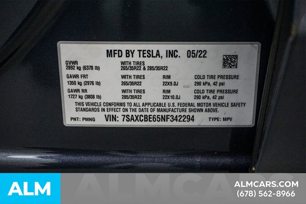 2022 Tesla Model X Plaid