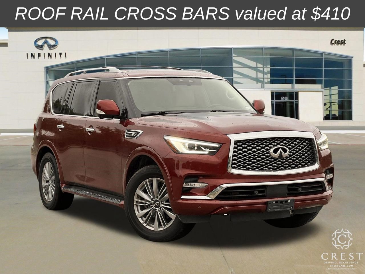 Used 2021 INFINITI QX80 Luxe w/ Cargo Package