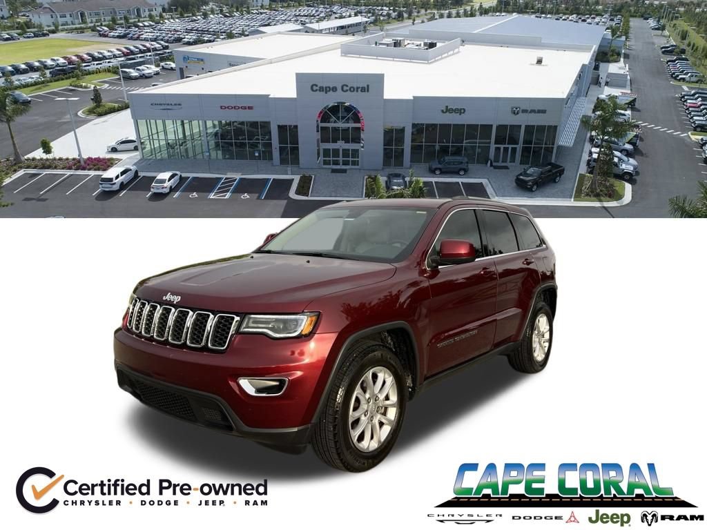 Certified 2021 Jeep Grand Cherokee Laredo w/ Security & Convenience Group