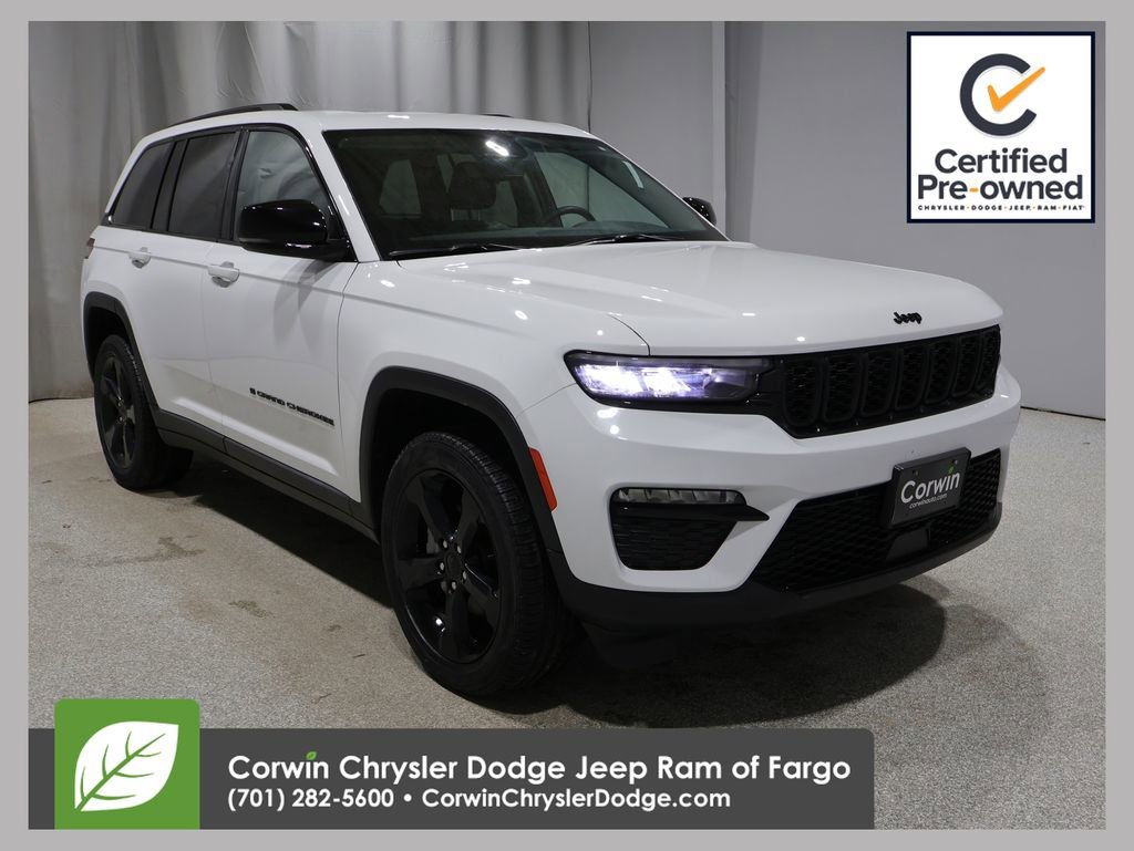 Certified 2023 Jeep Grand Cherokee Limited w/ Black Appearance Package