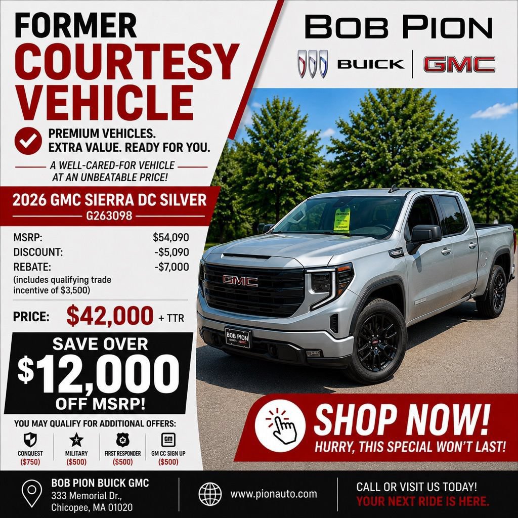 Used 2026 GMC Sierra 1500 Elevation
