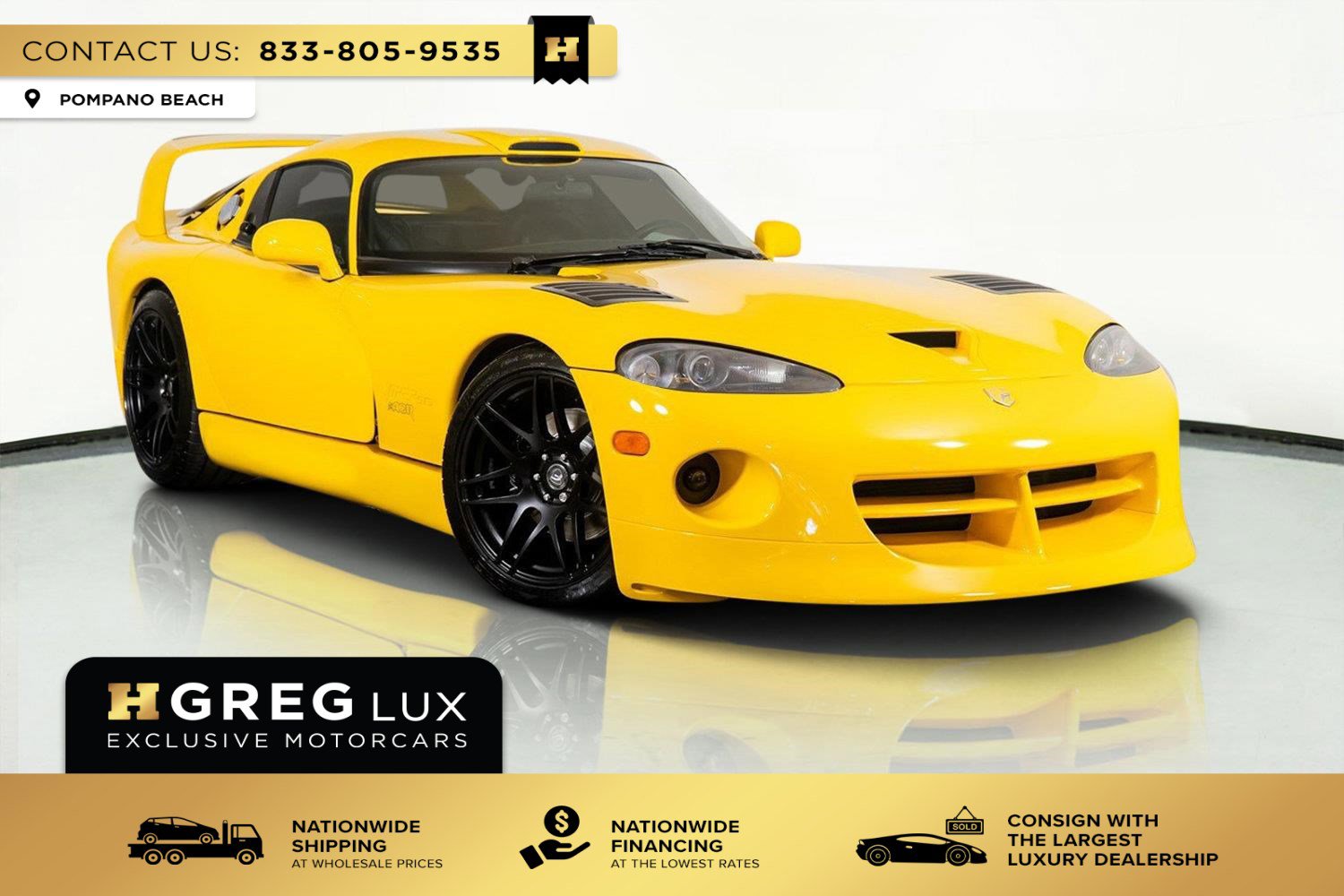 Used 2001 Dodge Viper GTS