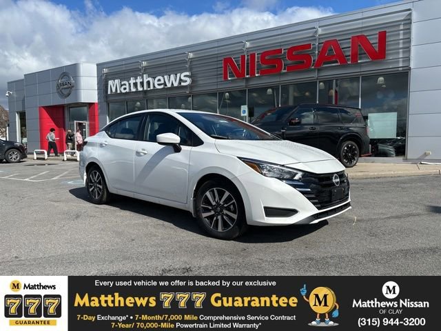 Certified 2025 Nissan Versa SV w/ Trunk Package