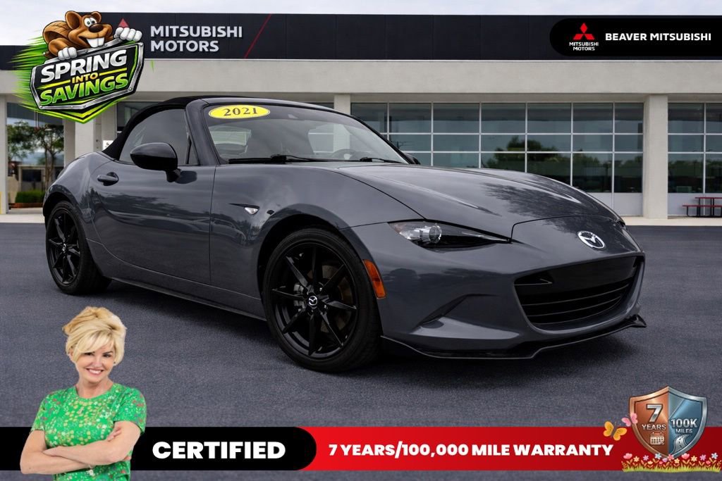 Used 2021 MAZDA MX-5 Miata Club