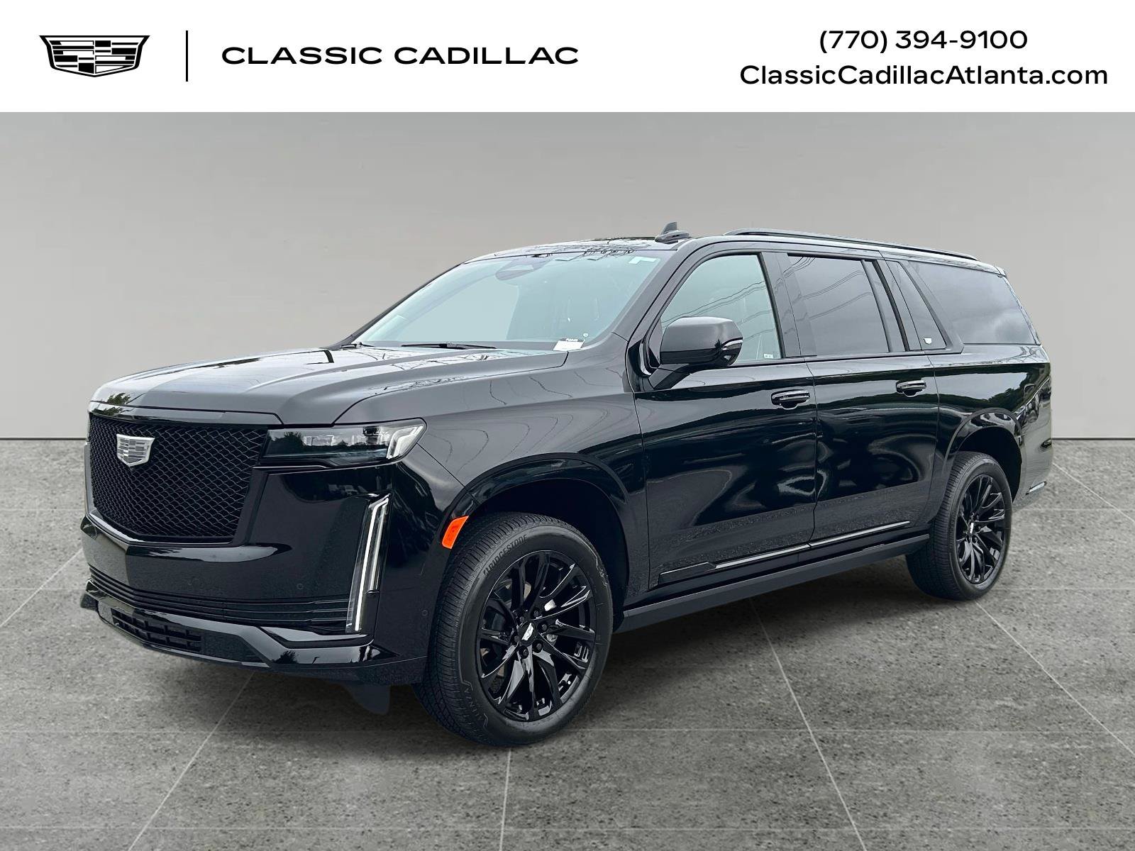Certified 2024 Cadillac Escalade ESV Sport w/ LPO, ONYX Package
