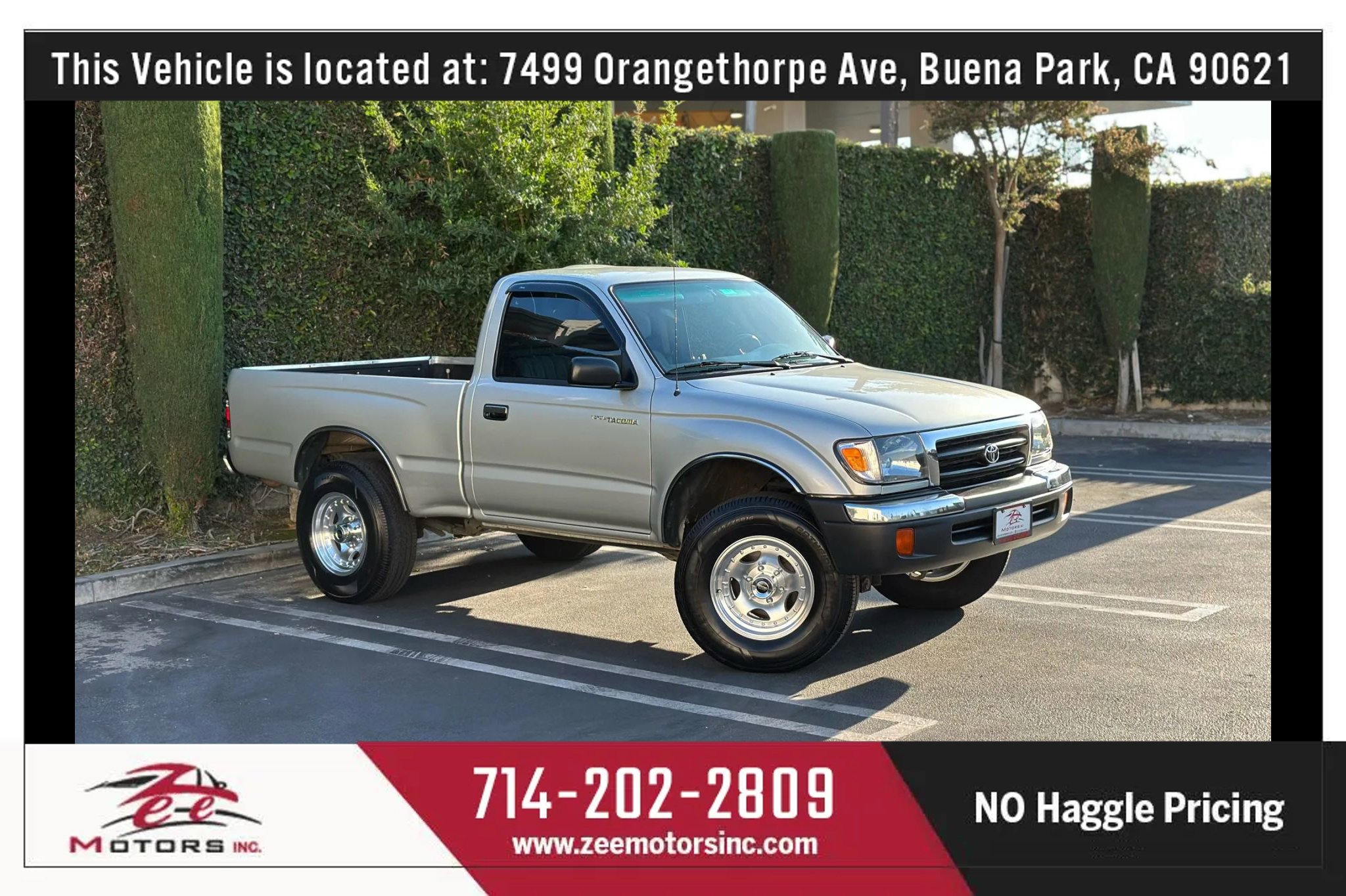 Used 2000 Toyota Tacoma 4x4 Regular Cab