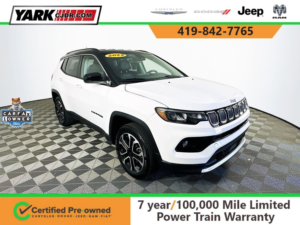 Certified 2022 Jeep Compass Limited