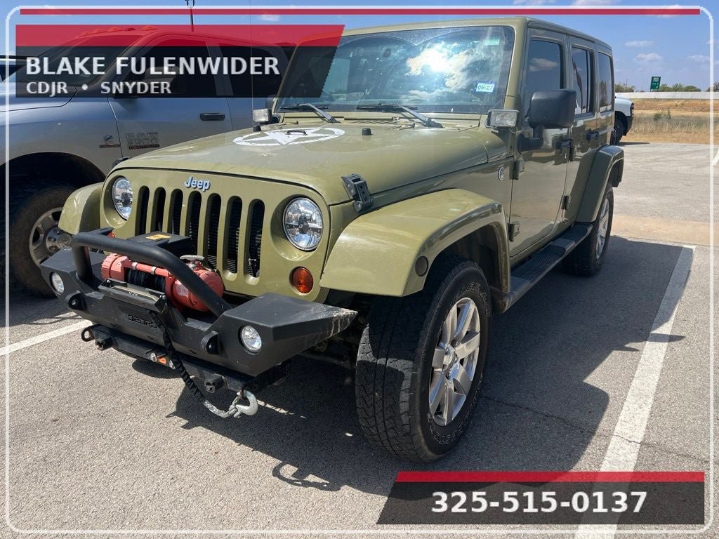 Used 2013 Jeep Wrangler Unlimited Sahara w/ Connectivity Group