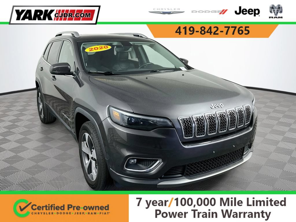 Certified 2020 Jeep Cherokee Limited