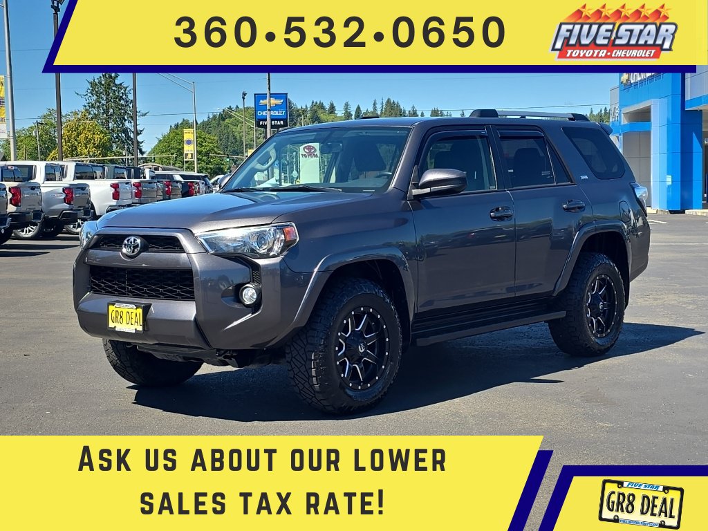 Certified 2019 Toyota 4Runner SR5