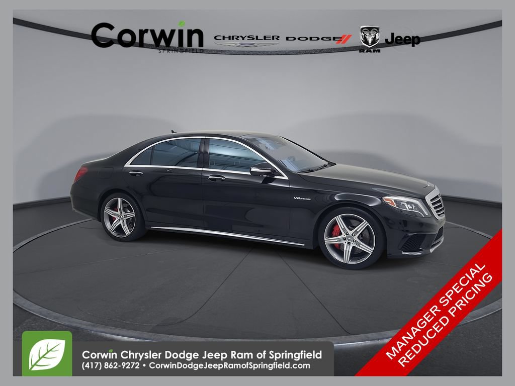 Used 2015 Mercedes-Benz S 63 AMG 4MATIC Sedan