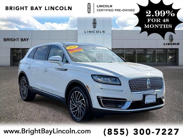 Certified 2020 Lincoln Nautilus Reserve w/ Equipment Group 201A