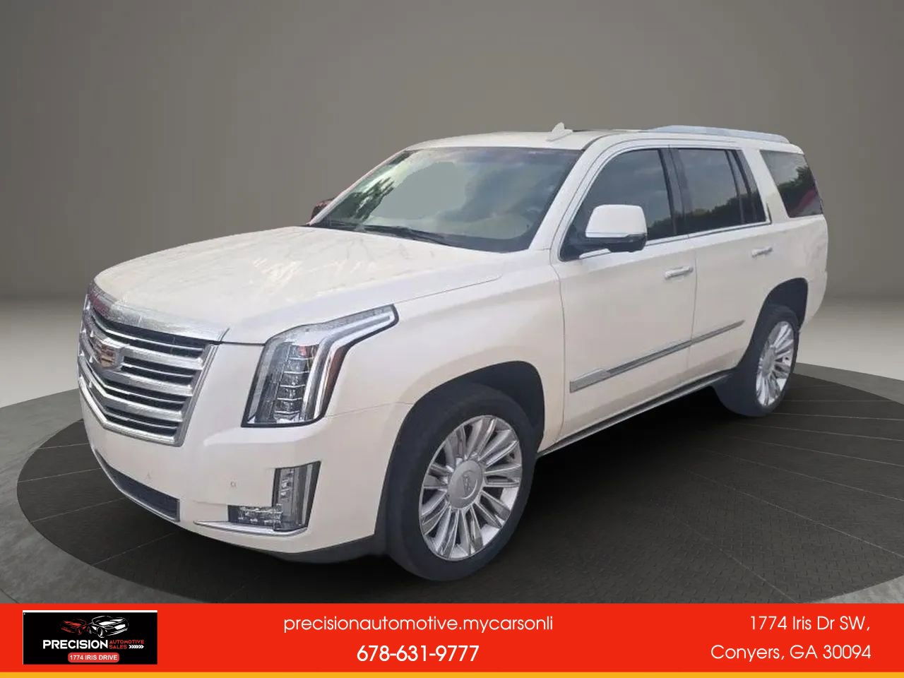 2015 Cadillac Escalade Platinum