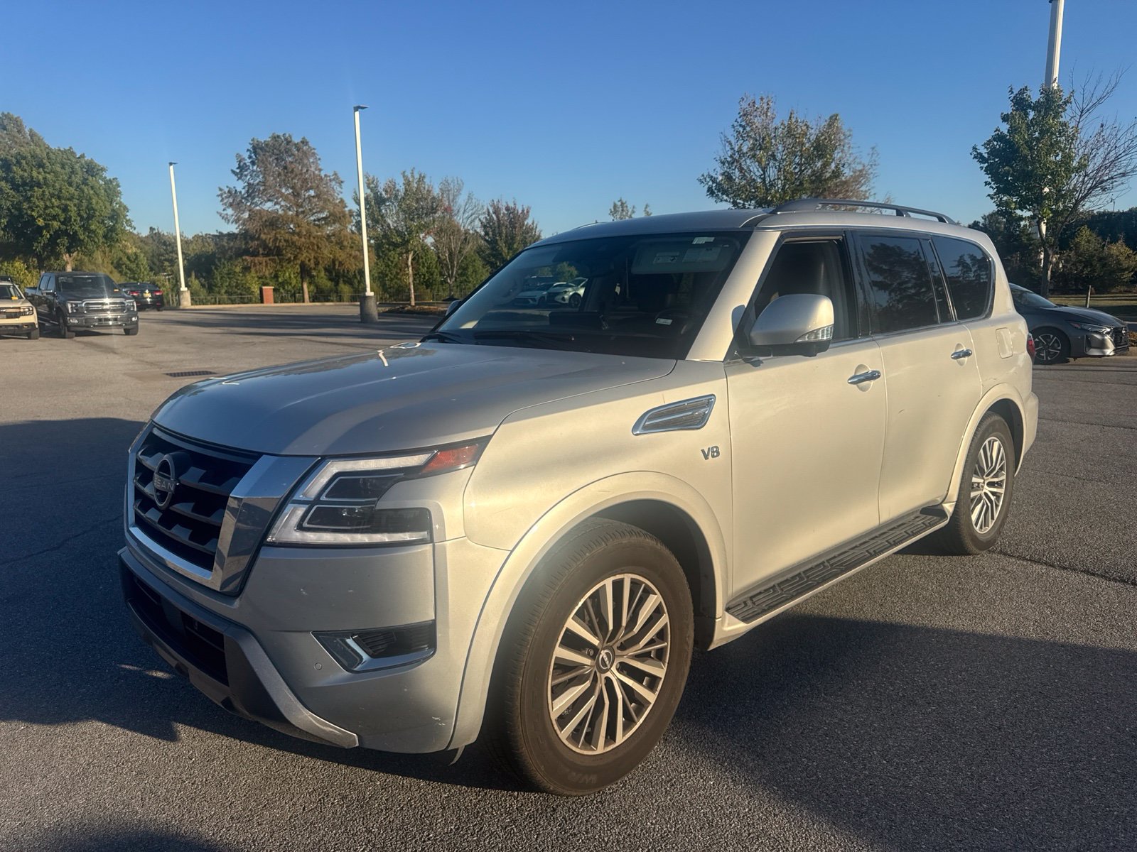 Used 2021 Nissan Armada SL w/ Captain's Chairs Package