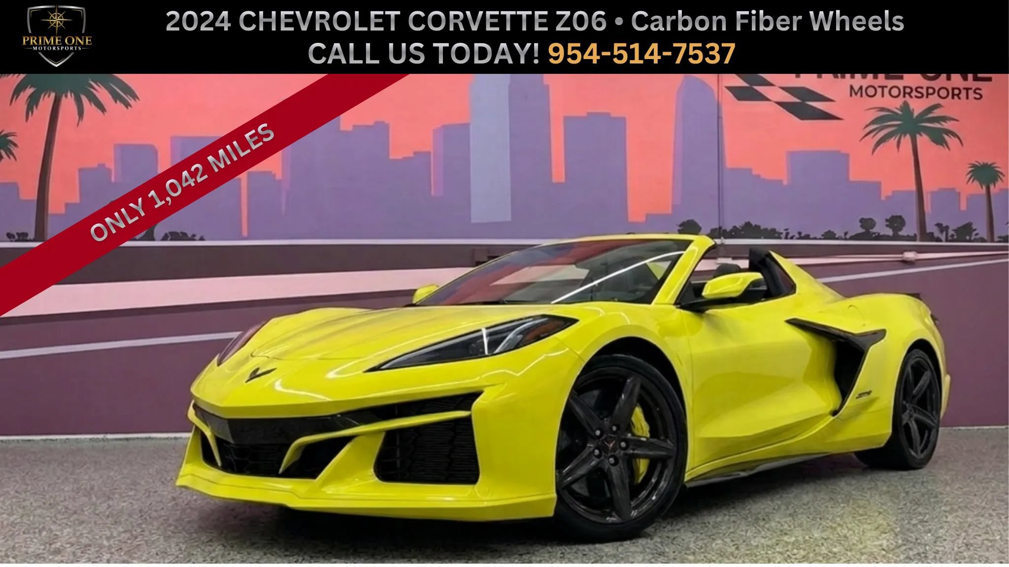 Used 2024 Chevrolet Corvette Z06 w/ Battery Protection Package