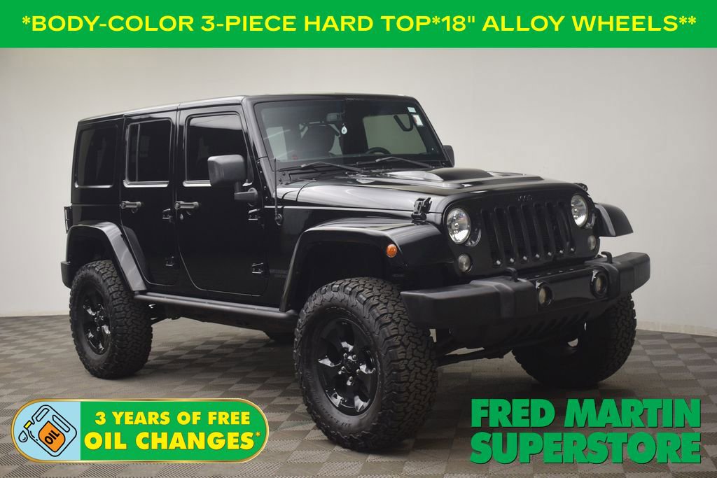Used 2015 Jeep Wrangler Unlimited Sahara
