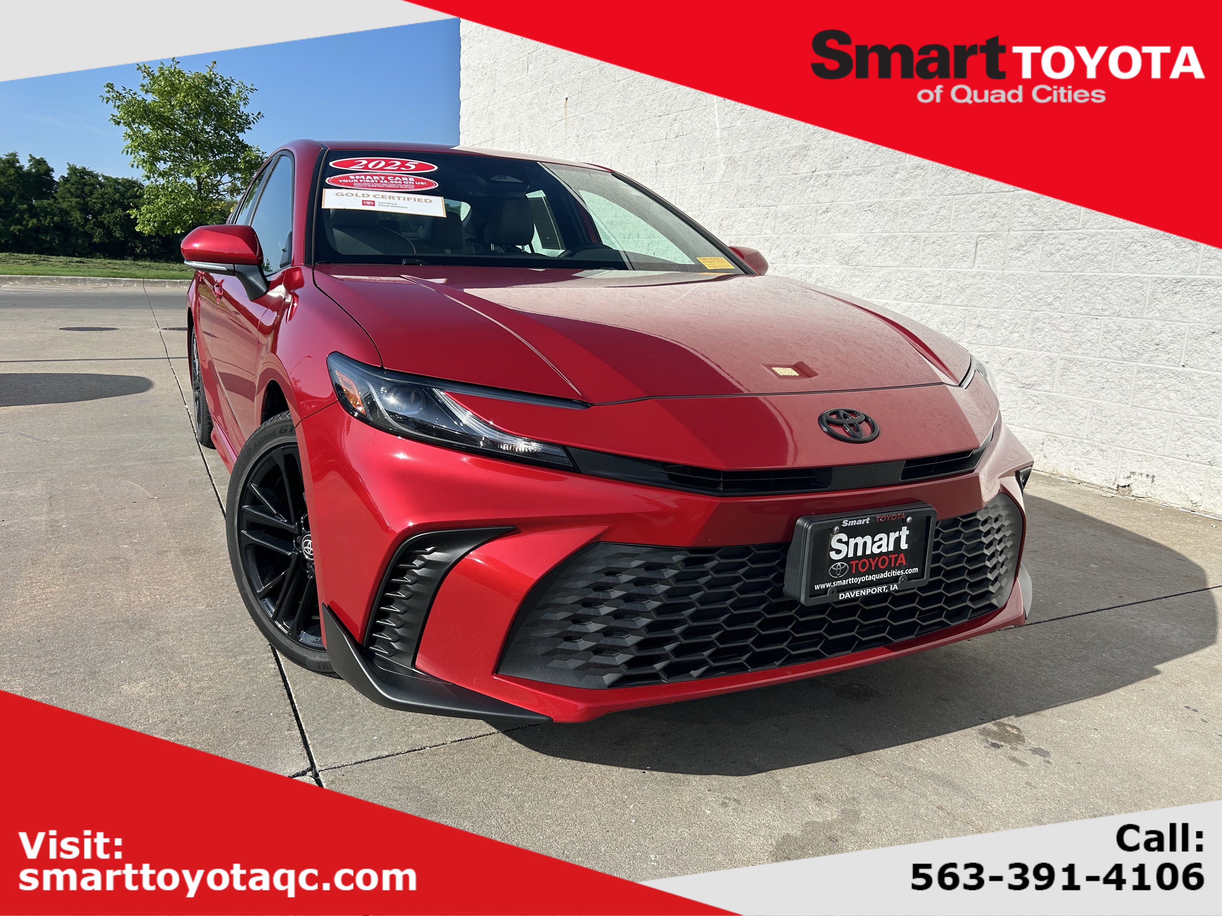 Certified 2025 Toyota Camry SE w/ Convenience Package