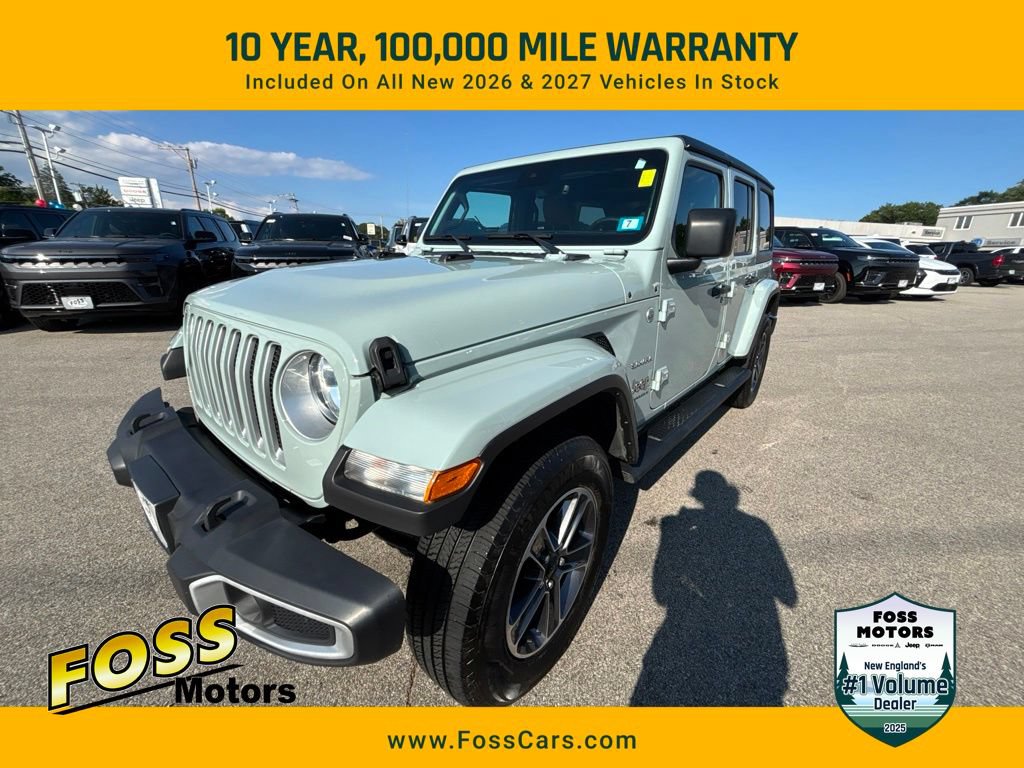 Certified 2023 Jeep Wrangler Unlimited Sahara w/ Safety Group